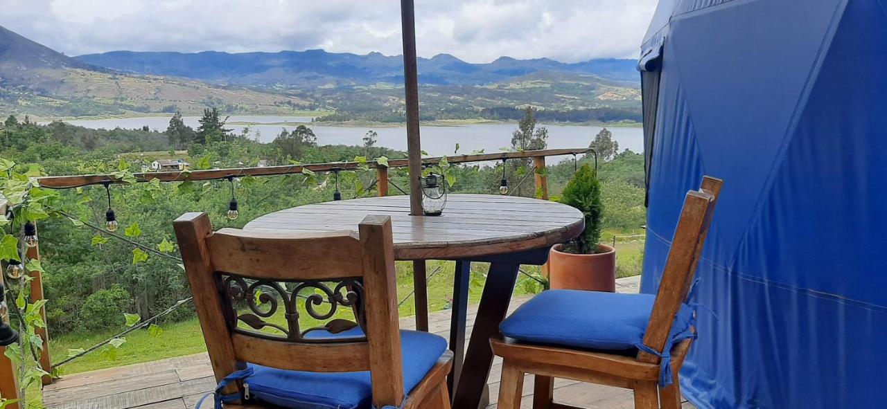 Hotel Glamping Blue Guatavita Exteriér fotografie