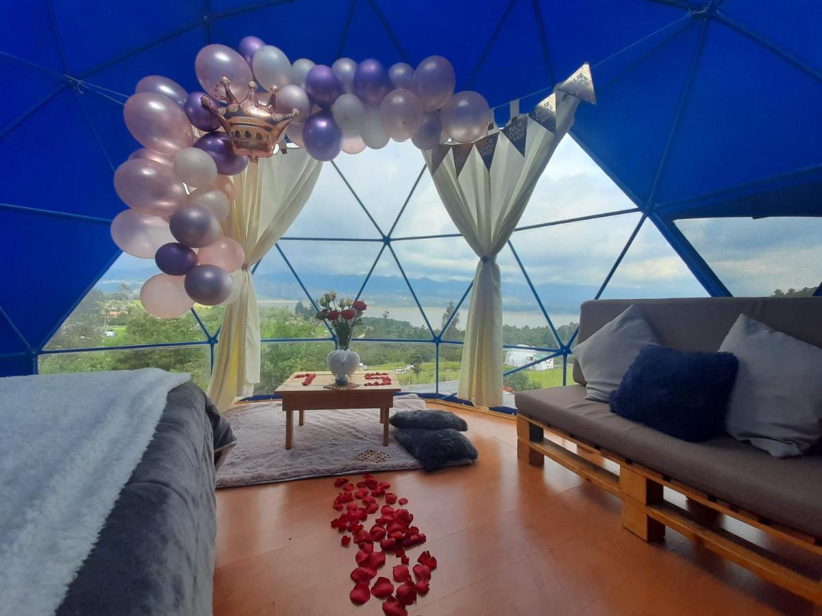 Hotel Glamping Blue Guatavita Exteriér fotografie