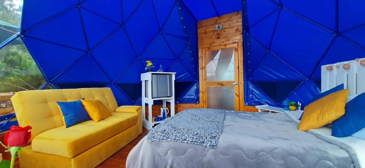 Hotel Glamping Blue Guatavita Exteriér fotografie