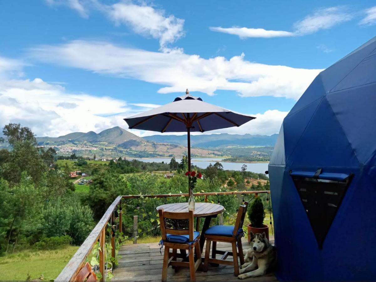 Hotel Glamping Blue Guatavita Exteriér fotografie