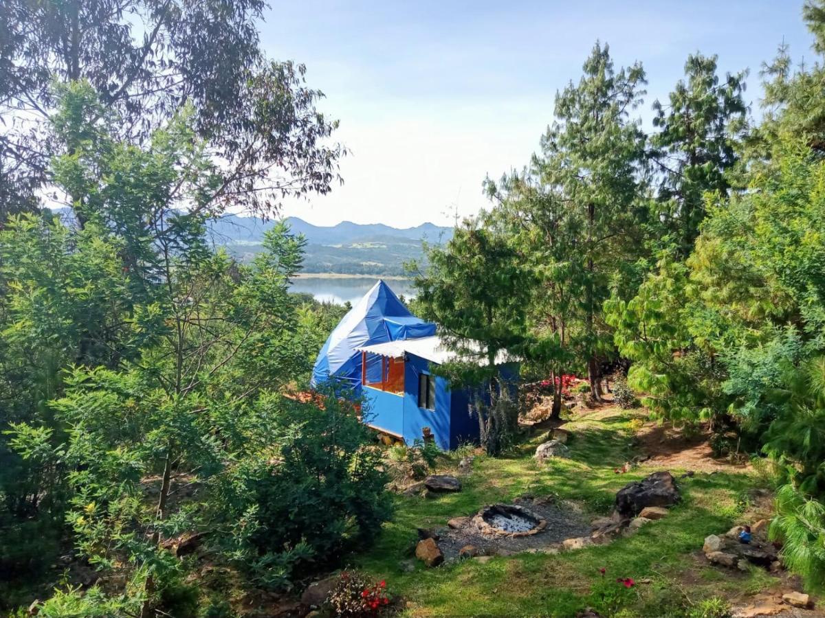 Hotel Glamping Blue Guatavita Exteriér fotografie