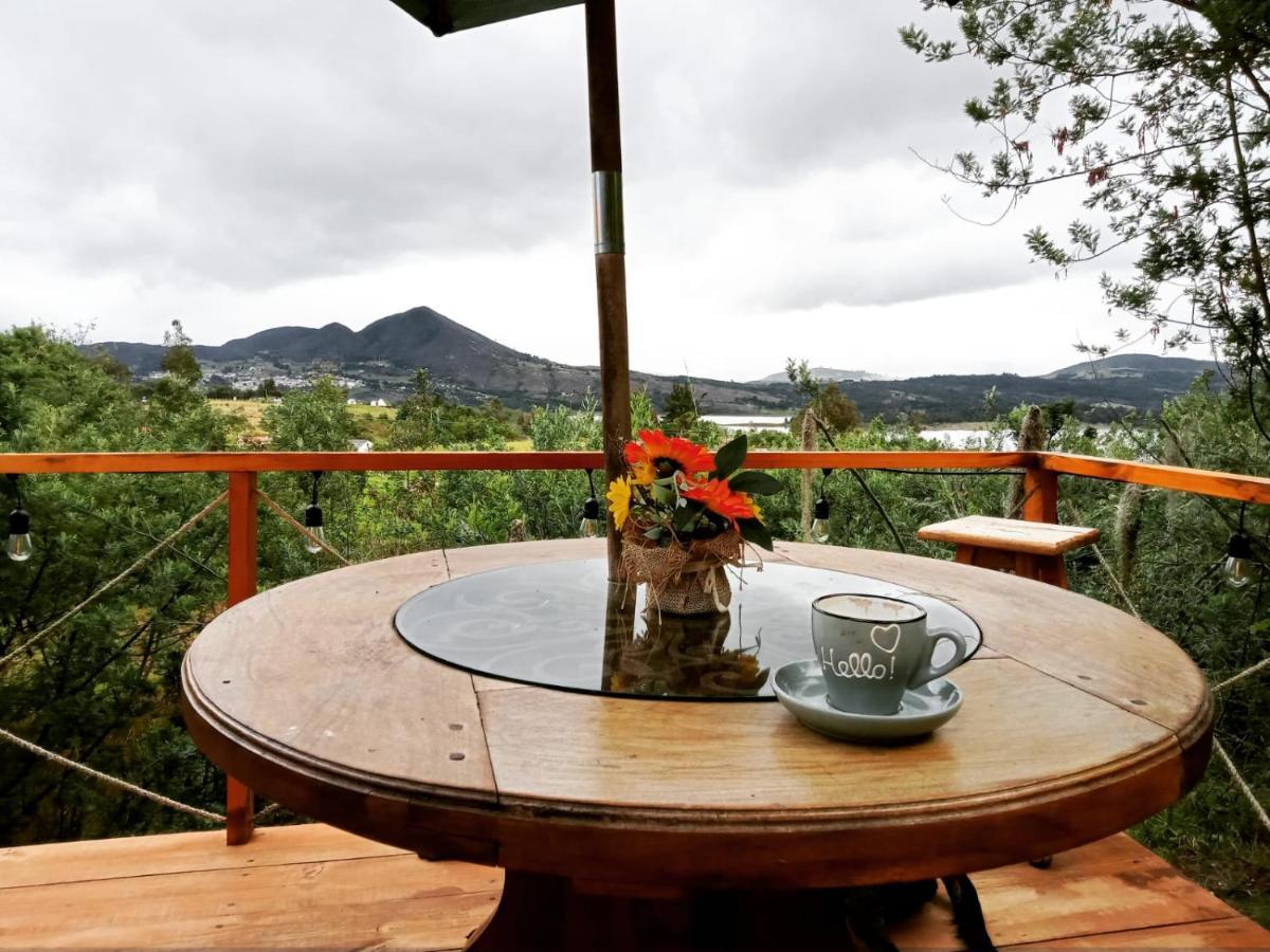 Hotel Glamping Blue Guatavita Exteriér fotografie
