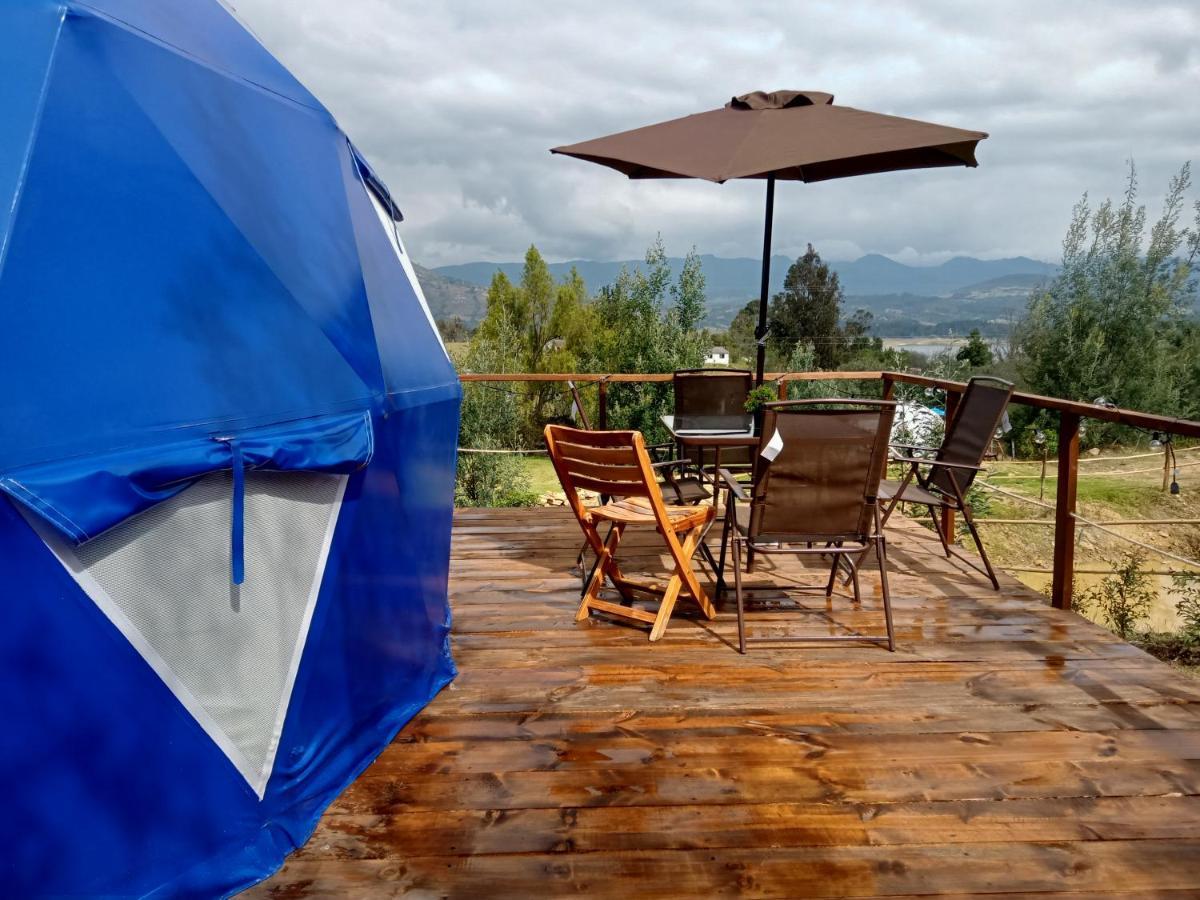 Hotel Glamping Blue Guatavita Exteriér fotografie