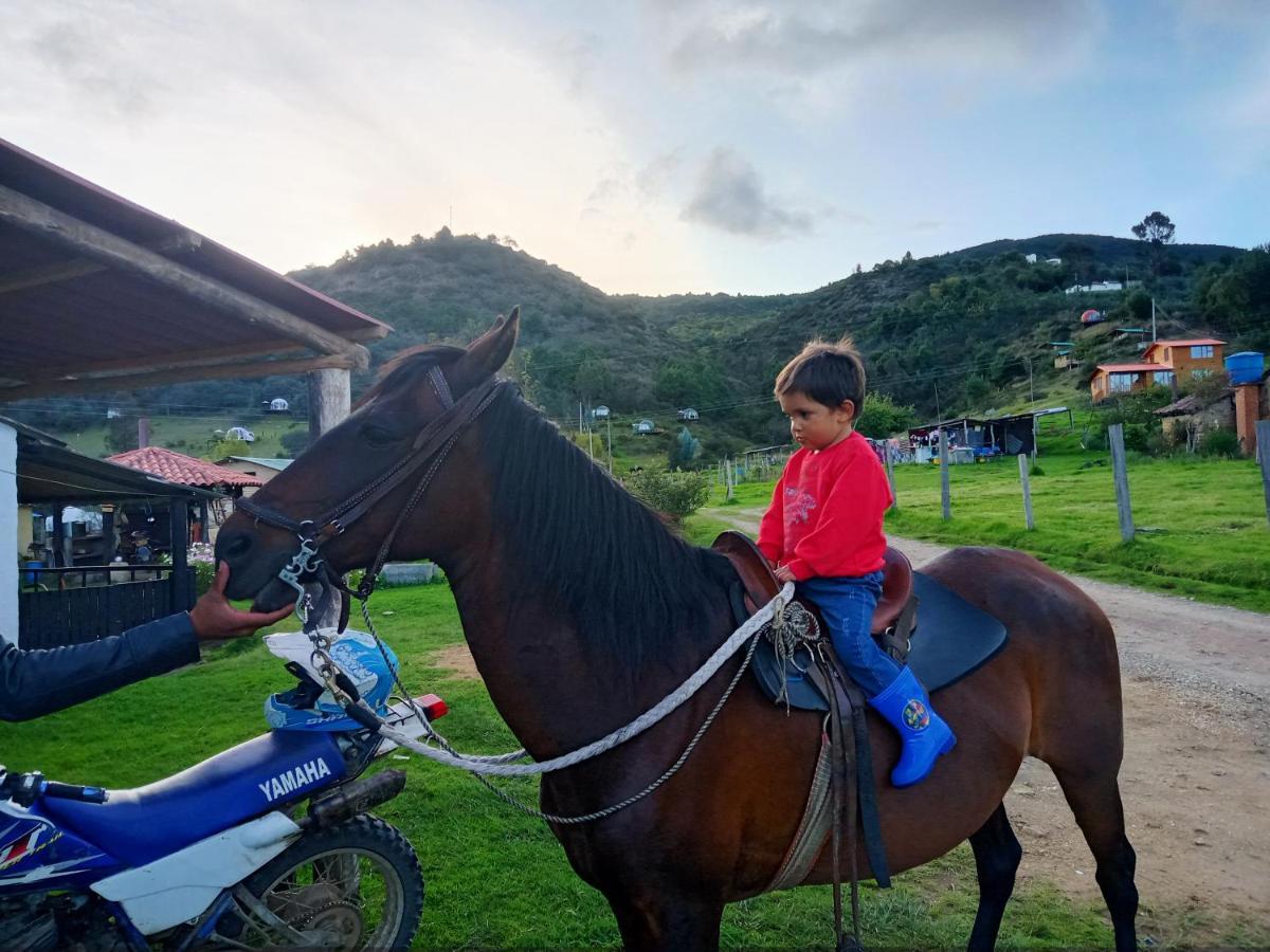 Hotel Glamping Blue Guatavita Exteriér fotografie