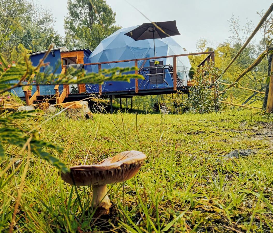 Hotel Glamping Blue Guatavita Exteriér fotografie