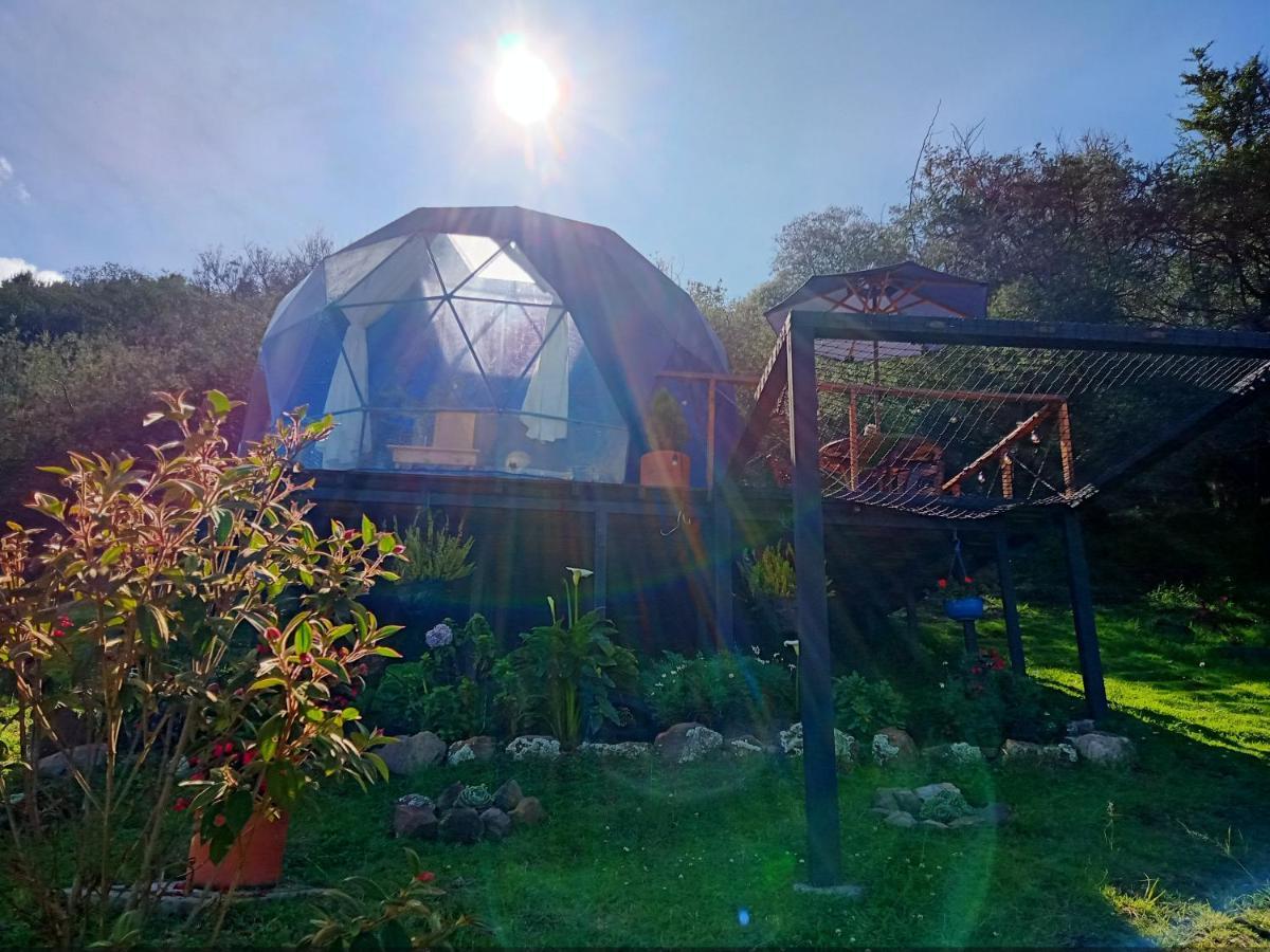 Hotel Glamping Blue Guatavita Exteriér fotografie